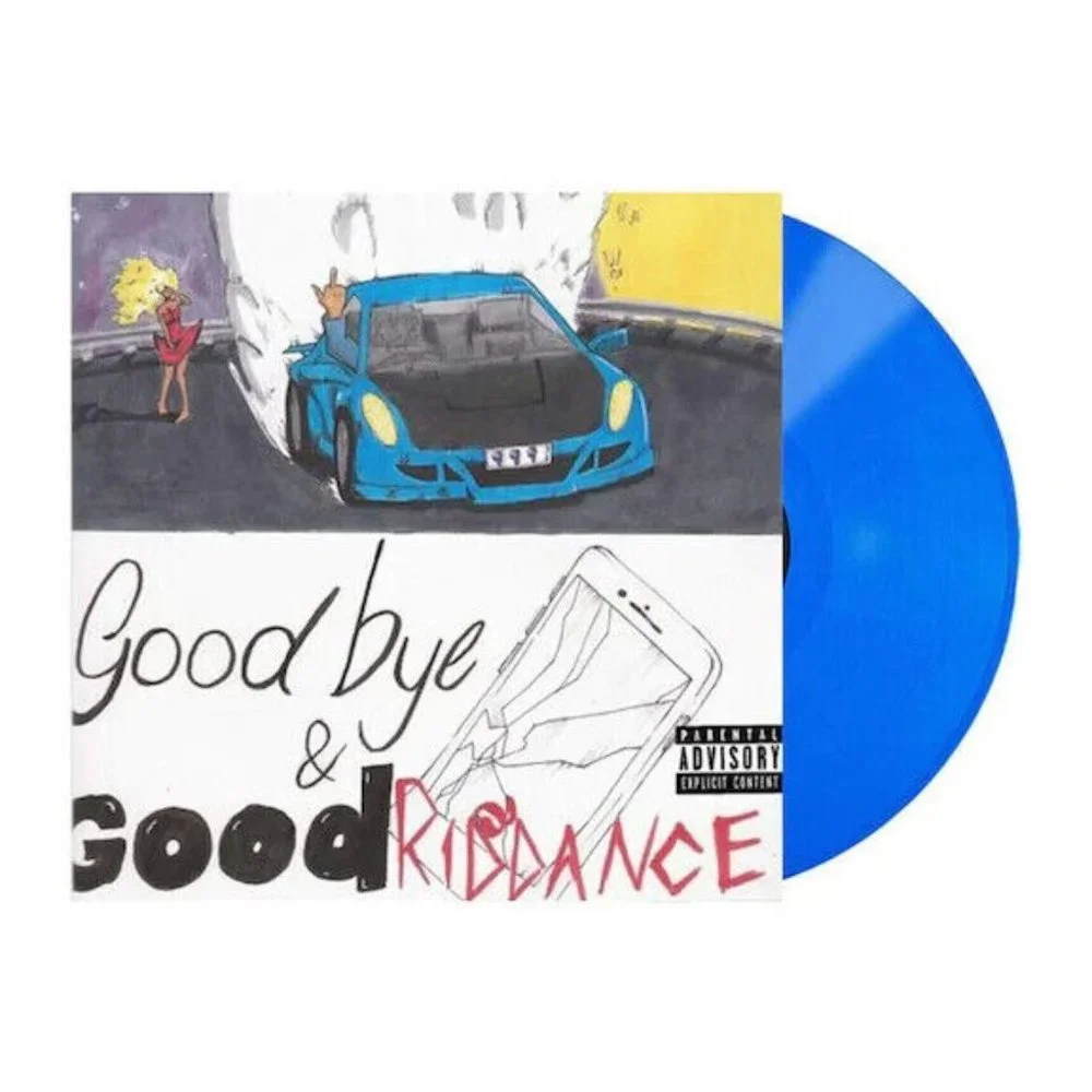 Juice WRLD Goodbye & Good Riddance LP Blue Vinyl Record New Sealed